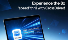 250GB大文件实测：CrossDriver为何比普通工具快8倍？