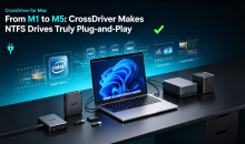 From M1 to M5: CrossDriver Makes NTFS Drives Truly Plug-and-Play 